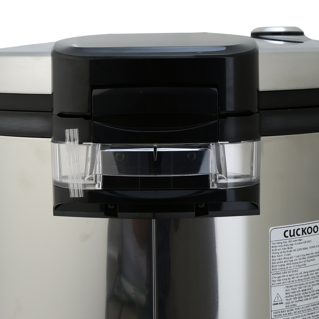 Nồi cơm điện cơ 6,3L Cuckoo CR-3521S-thân inox