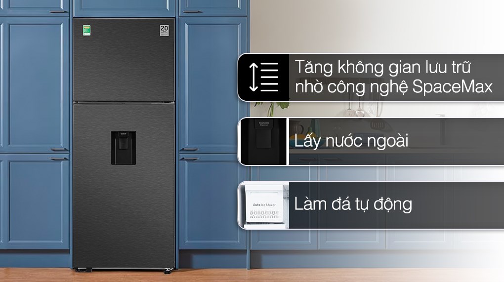 Tủ lạnh Samsung Inverter 406 lít RT42CG6584B1SV