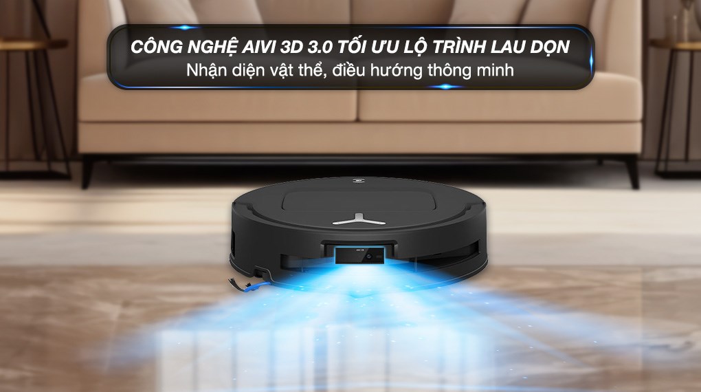Robot hút bụi lau nhà Ecovacs Deebot T80 Omni
