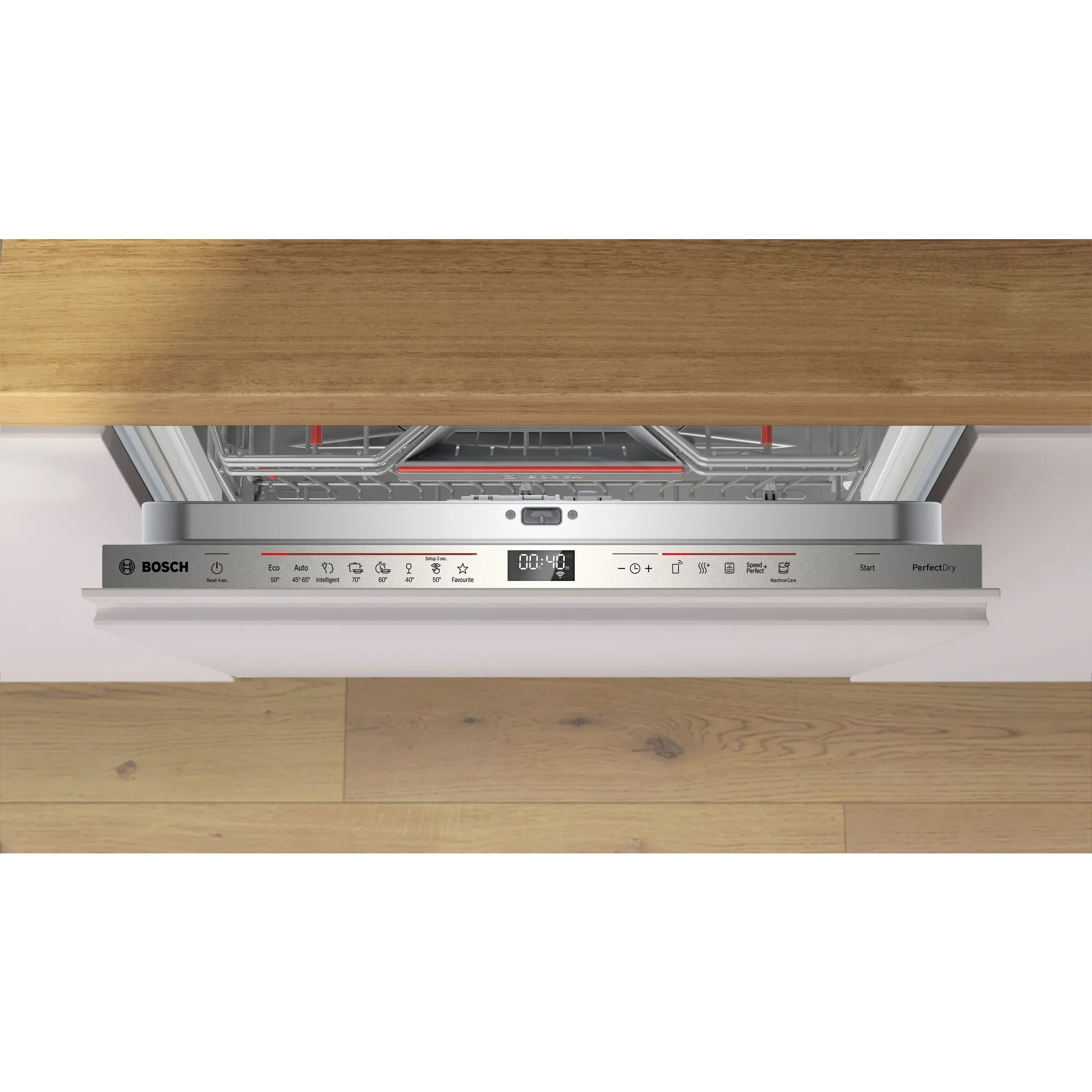 Máy rửa bát âm toàn phần Bosch SMV6ZCX16E serie 6 (14 bộ)