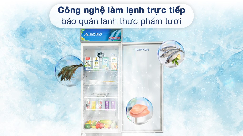 Tủ mát Hoà Phát 280 lít HSR S6280