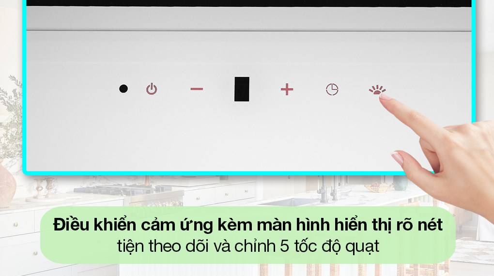 Máy hút mùi kính vát Hafele HH-WVGS90A (533.80.203)