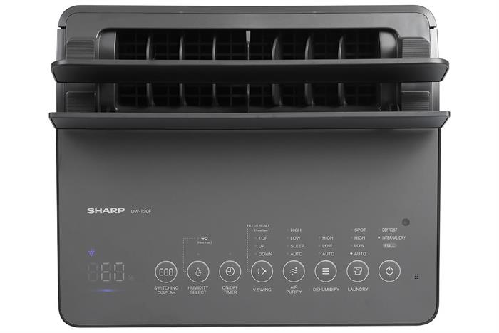 Máy hút ẩm kết hợp lọc không khí Sharp DW-T30FV-H