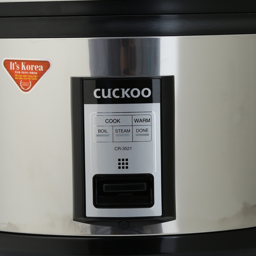 Nồi cơm điện cơ 6,3L Cuckoo CR-3521S-thân inox