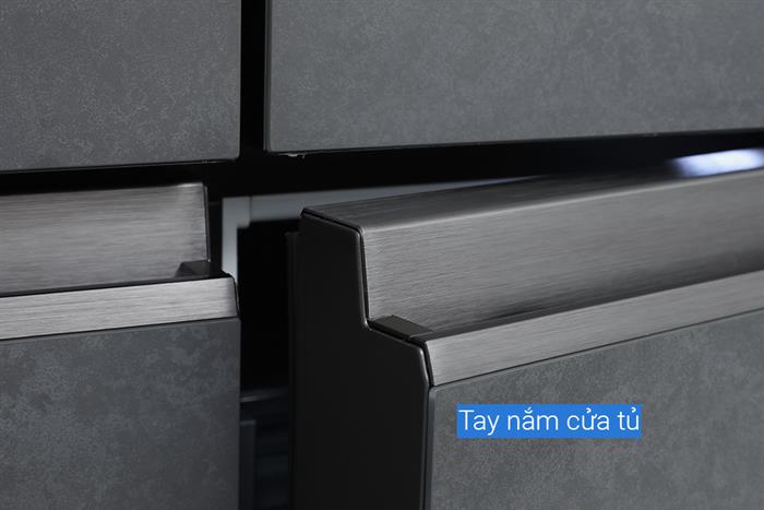 Tủ lạnh Aqua Inverter 660 lít Multi Door AQR-M727XA