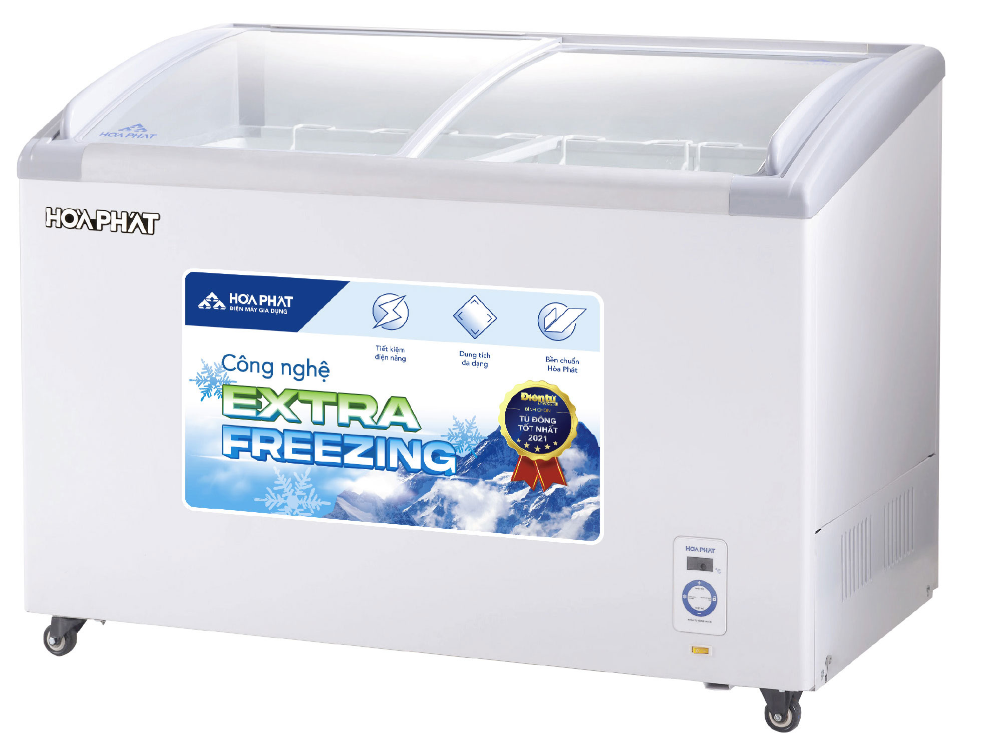 Tủ đông Hòa Phát 1 ngăn 2 cánh HSF AD6280.C1 280 lít