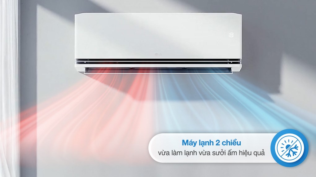 Máy lạnh 2 chiều LG Inverter 2 HP IDH18M1