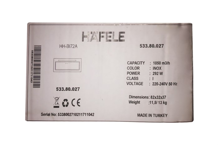 Máy hút mùi âm tủ Hafele HH-BI72A (533.80.027)