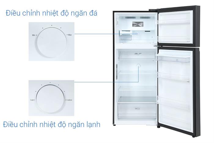 Tủ lạnh LG Inverter 374 lít LTD37BLM