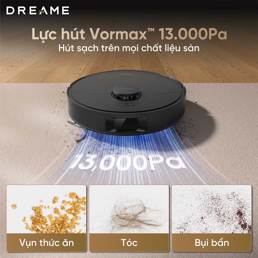 Robot hút bụi lau nhà Dreame D20