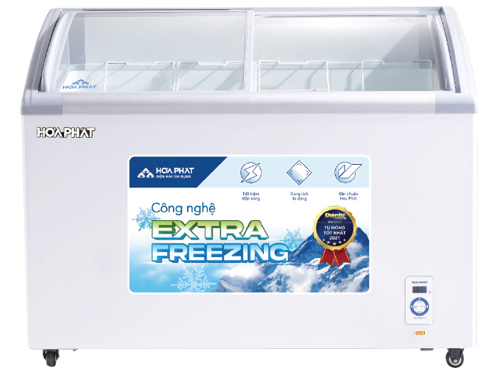 Tủ đông Hòa Phát 1 ngăn 2 cánh 357 lít HSF AD6357.C1