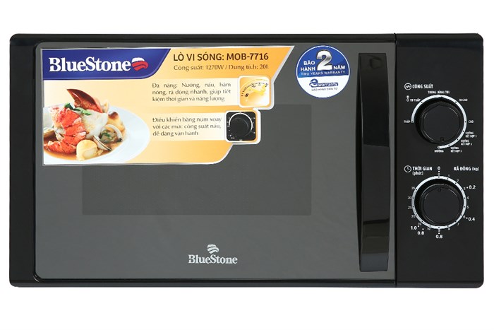 Lò vi sóng có nướng BlueStone 20 lít MOB-7716