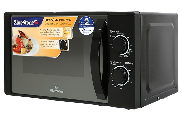 Lò vi sóng có nướng BlueStone 20 lít MOB-7716