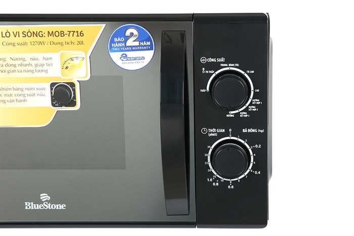 Lò vi sóng có nướng BlueStone 20 lít MOB-7716