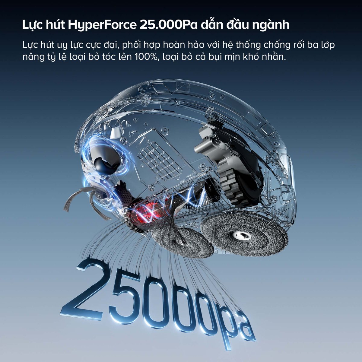 Robot hút bụi lau nhà Roborock Qrevo Curv 2 Pro