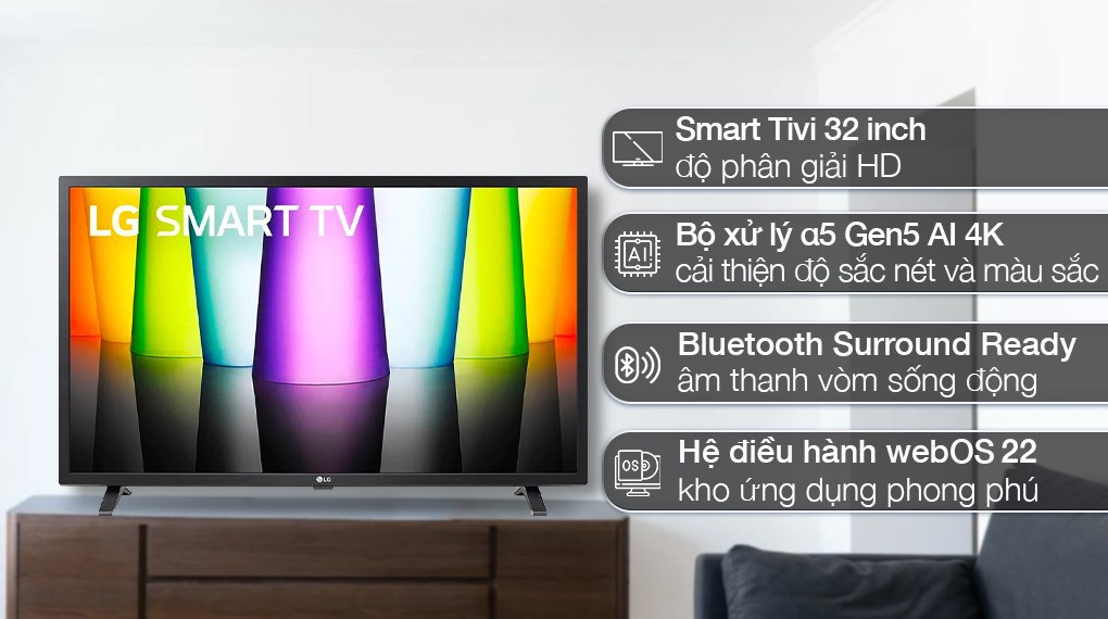 Smart Tivi LG 32 inch 32LQ636BPSA