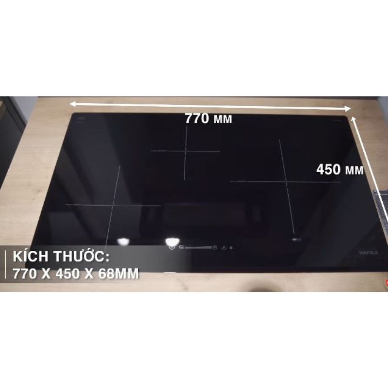 Bếp từ 3 vùng nấu HC-I773D Hafele 536.01.905