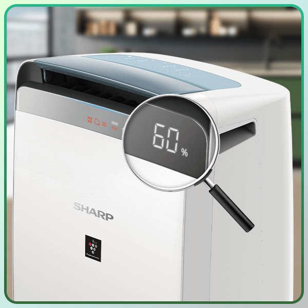 Máy lọc không khí và hút ẩm Sharp DW-J20FV-W