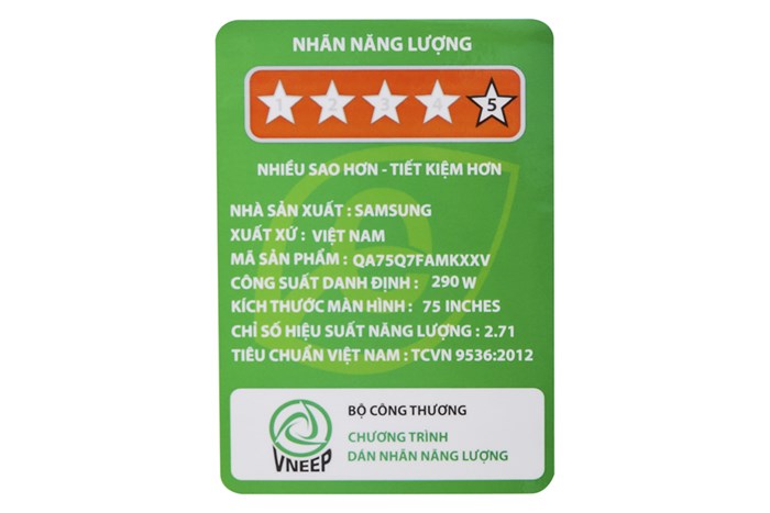 Smart Tivi QLED Samsung 4K 75 inch QA75Q7F