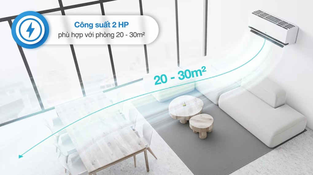 Máy lạnh 2 chiều LG Inverter 2 HP IDH18M1