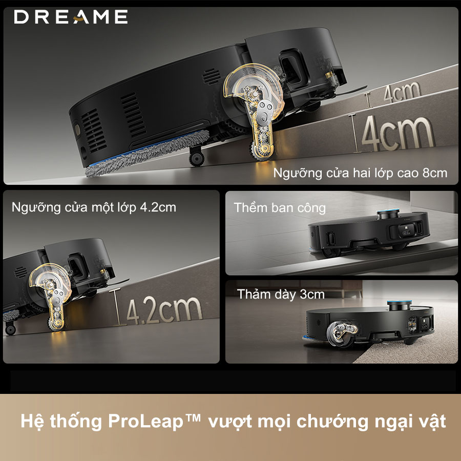 Robot hút bụi lau nhà Dreame Matrix10 Ultra