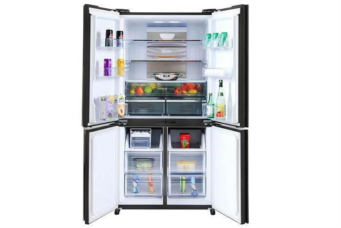 Tủ lạnh Sharp Inverter 572 lít Multi Door SJ-FX650V-MK
