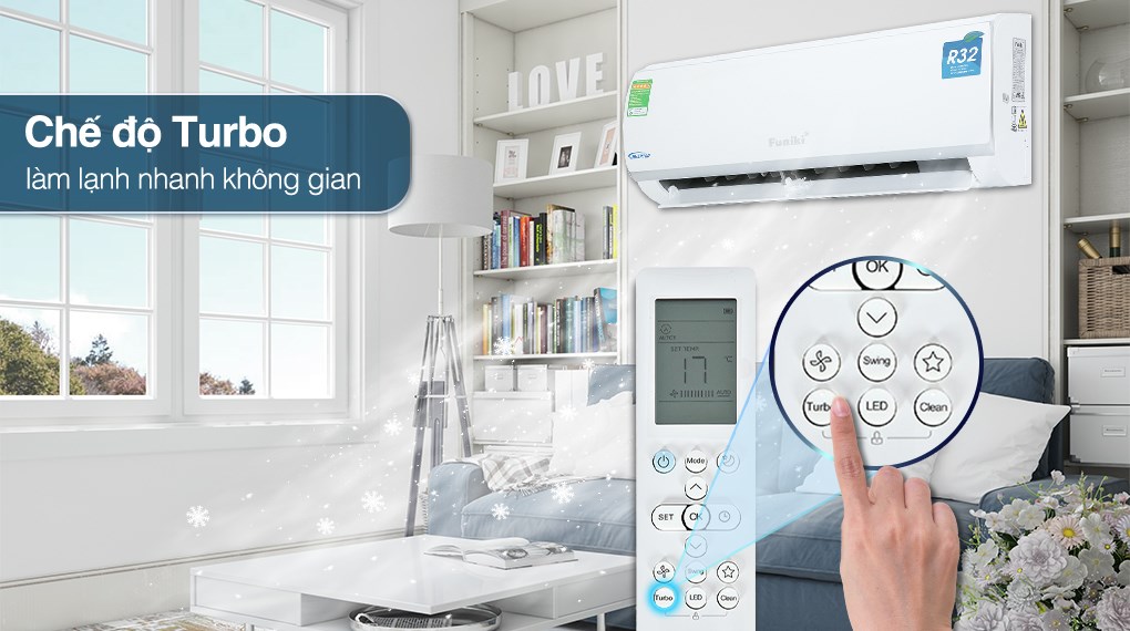 Máy lạnh Funiki Inverter 2 HP HIC18TMU.ST3