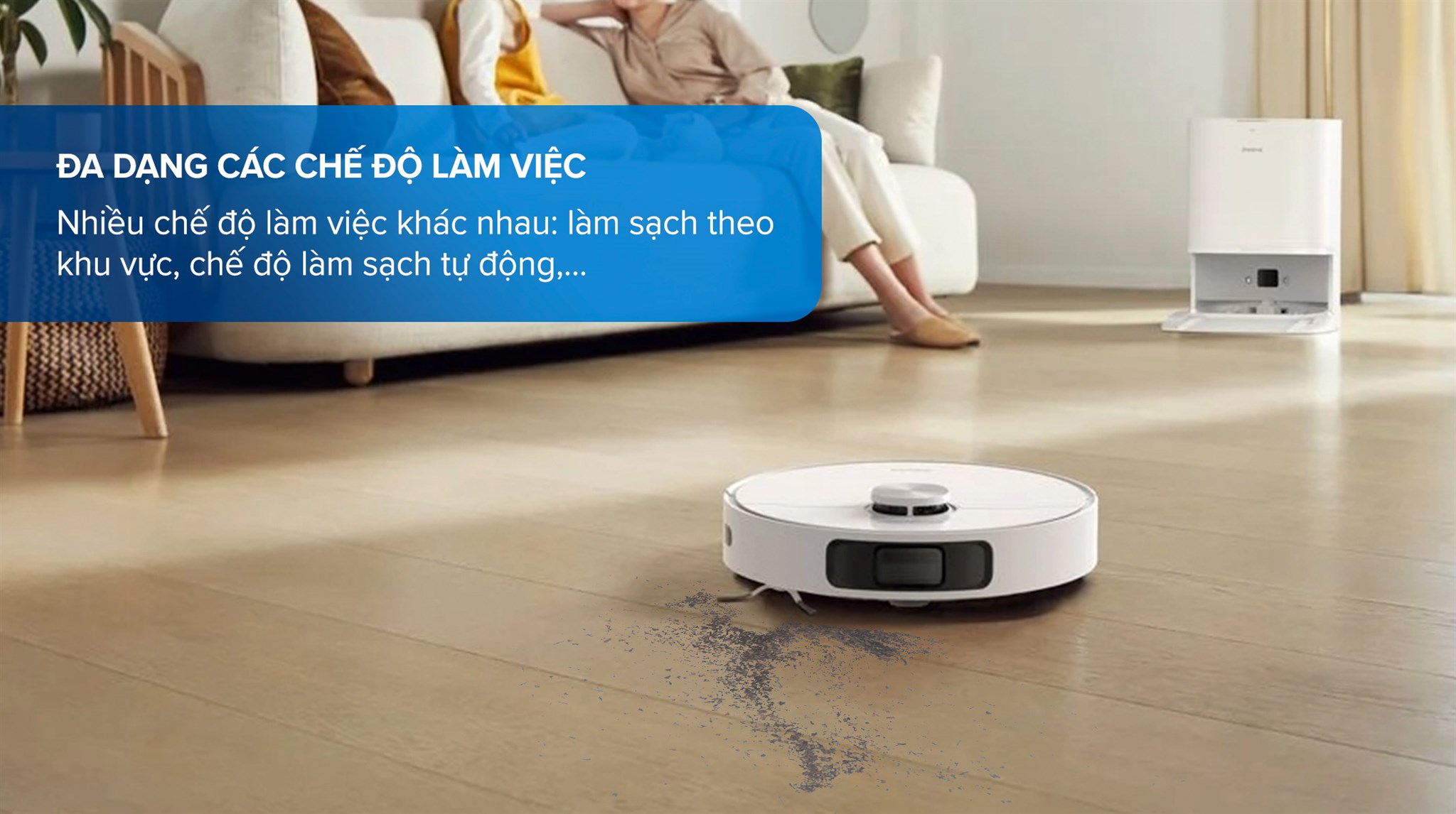 Robot hút bụi lau nhà Dreame L10 Prime