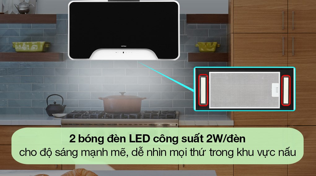 Máy hút mùi kính vát Hafele HH-WVGS90A (533.80.203)