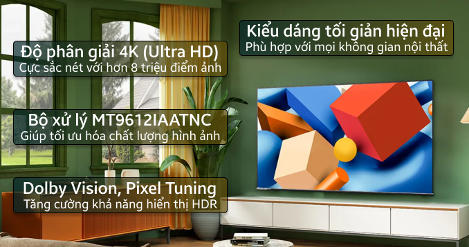 Google Tivi Hisense 4K 65 inch 65A6500K