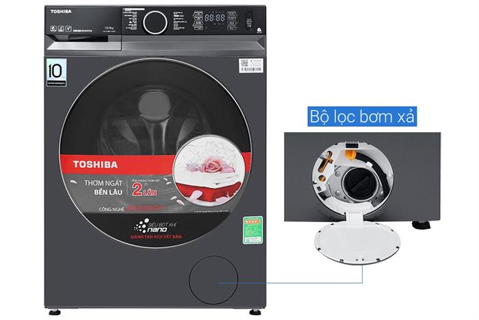 Máy giặt Toshiba Inverter 10 kg TW-T23BU110UWV
