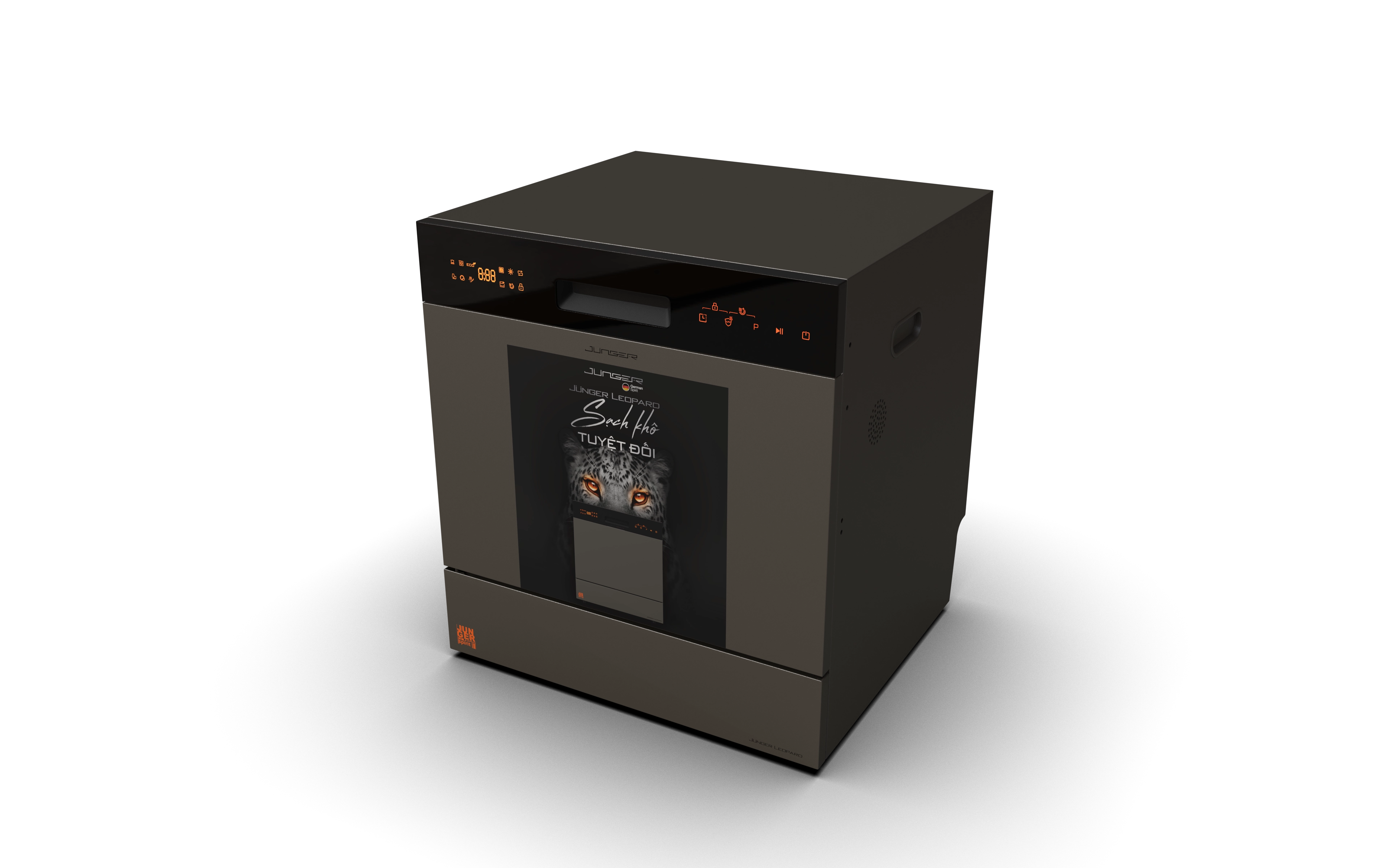 Máy rửa chén Junger 12 - 13 bộ LEOPARD-DWJ-133-MS
