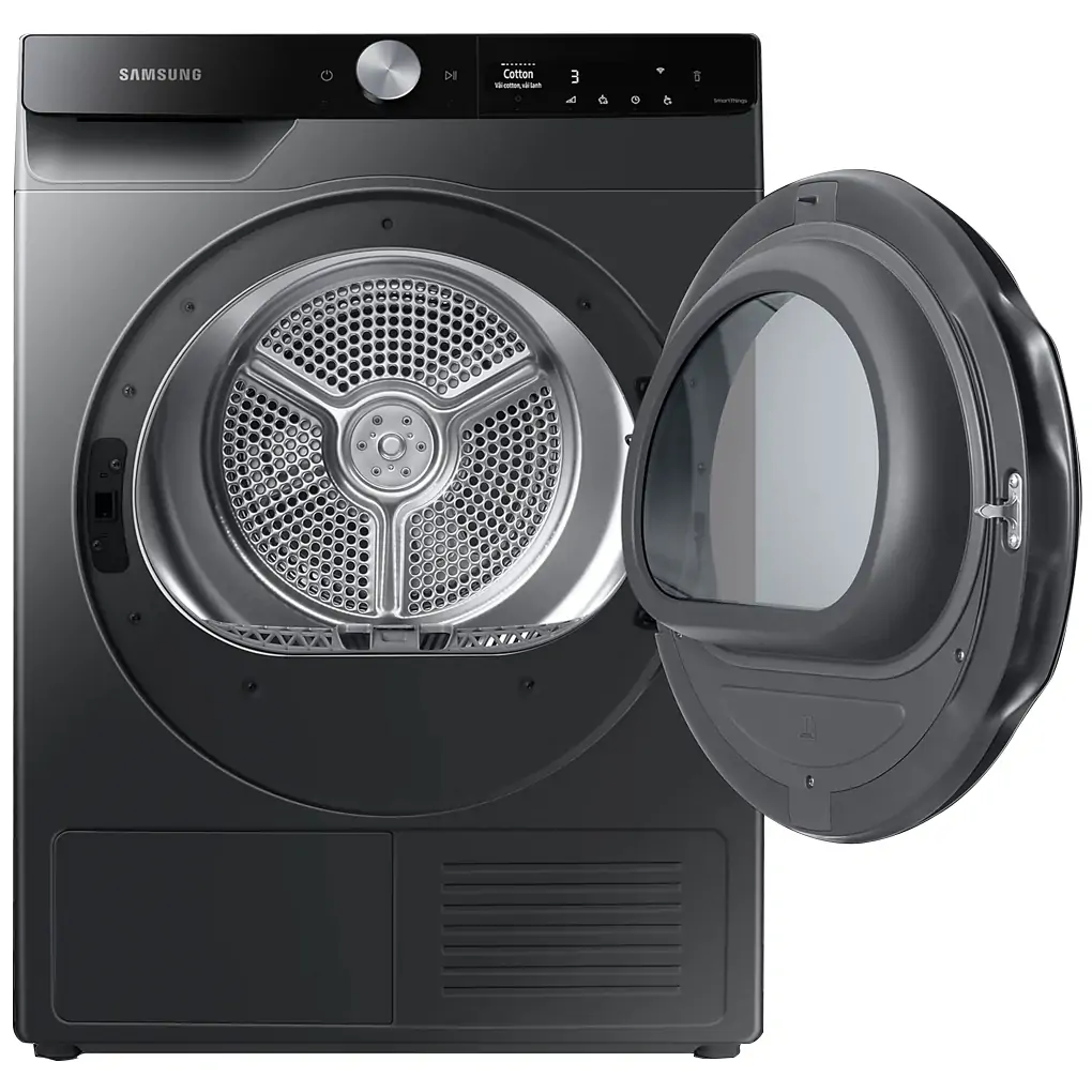 Máy sấy bơm nhiệt Samsung 9 Kg DV90T7240BB