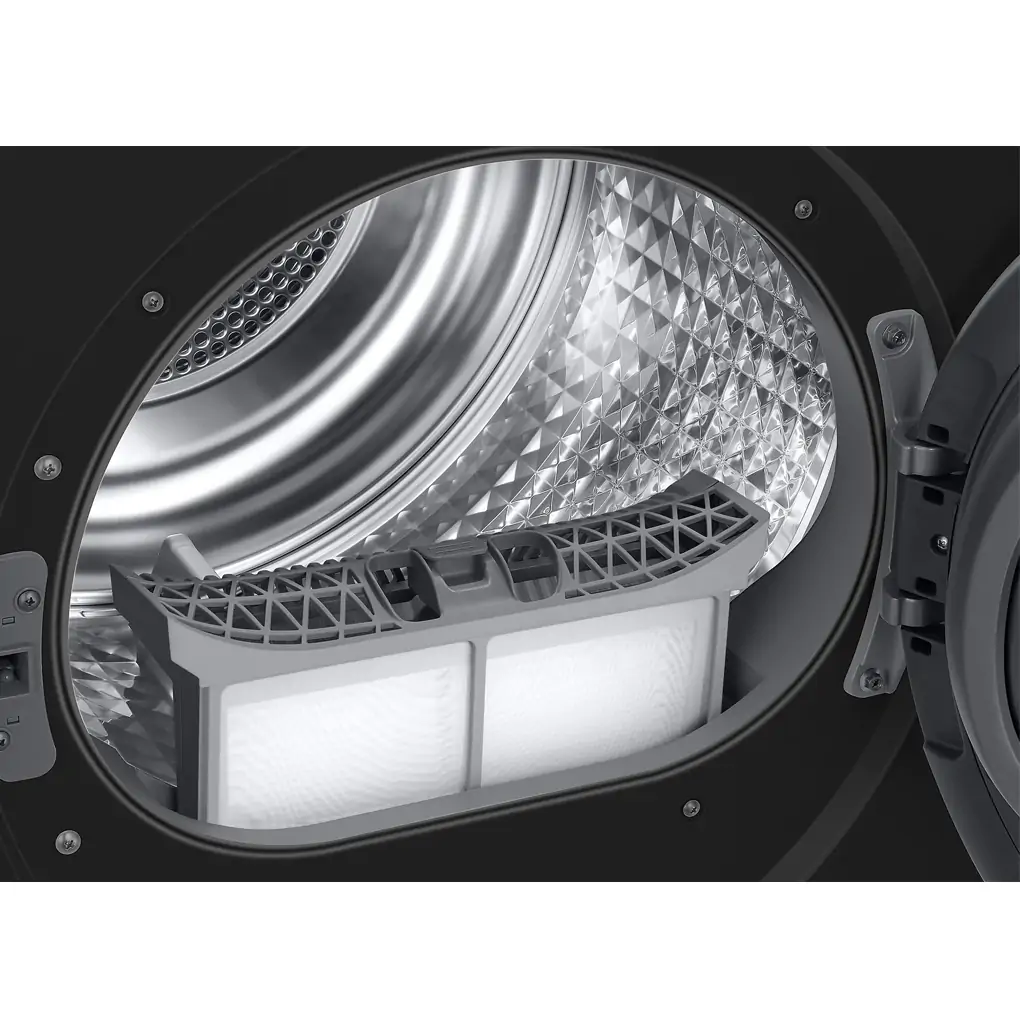 Máy sấy bơm nhiệt Samsung 9 Kg DV90T7240BB