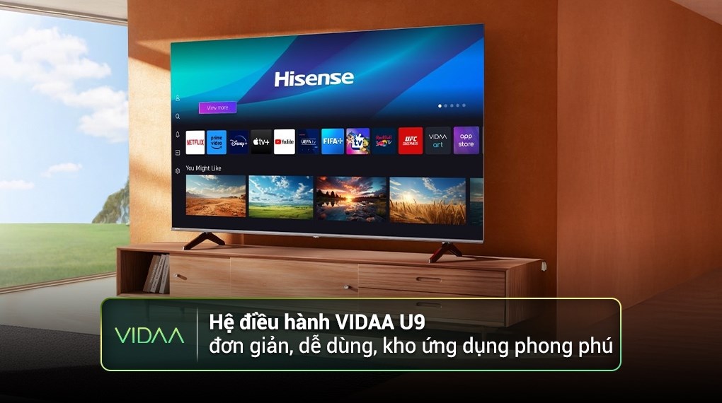 Smart Tivi Hisense 4K 65 inch 65A6Q