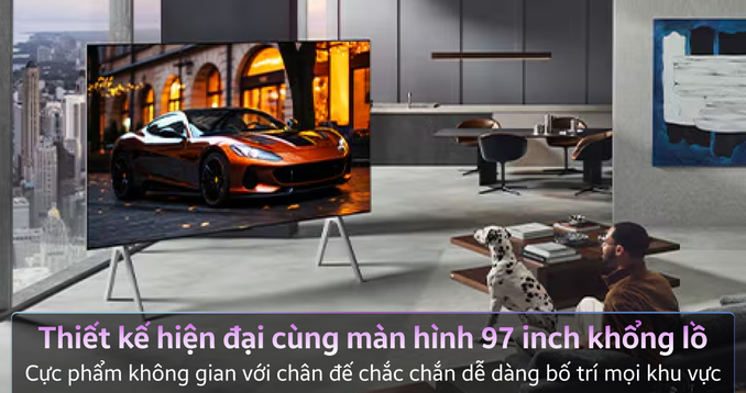 Smart Tivi OLED LG evo AI 4K 97 inch OLED97M5PSA