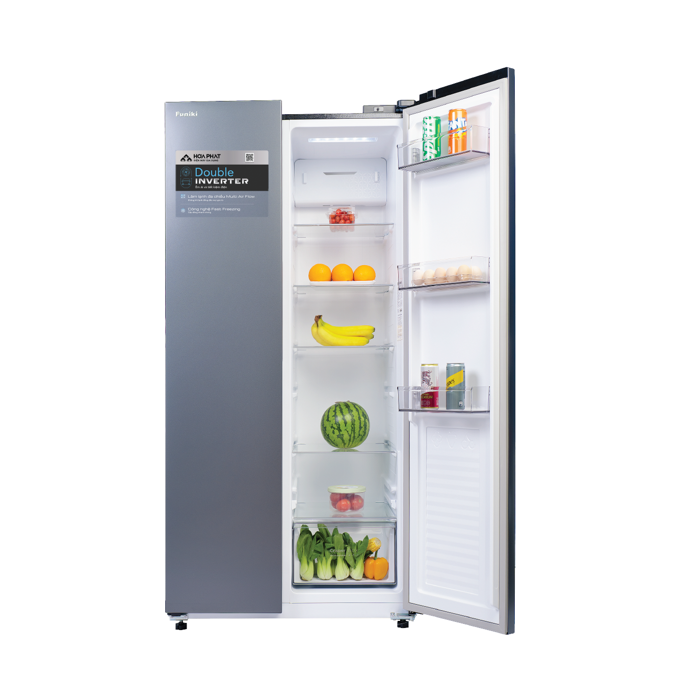 Tủ lạnh Funiki Side by Side 430 lít HR SS8430SDG