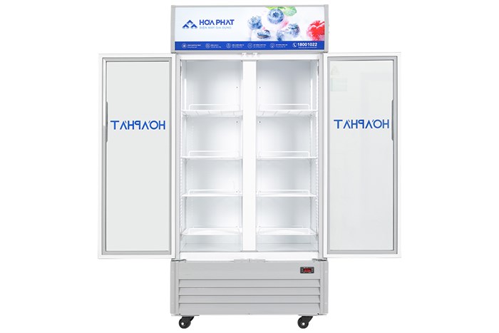 Tủ mát 2 cánh Hòa Phát Inverter 526 lít HSR D8526
