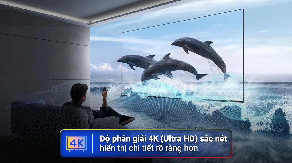 Google Tivi QLED TCL 4K 75 inch 75P7L