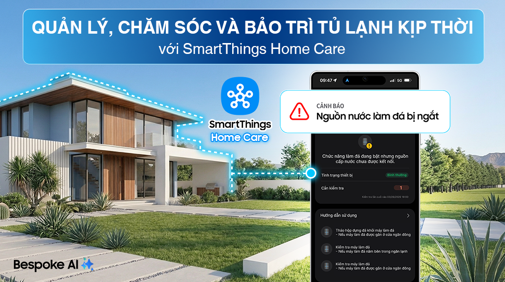 Tủ lạnh Samsung Inverter 635 lít Side By Side RS70F65K2FSV