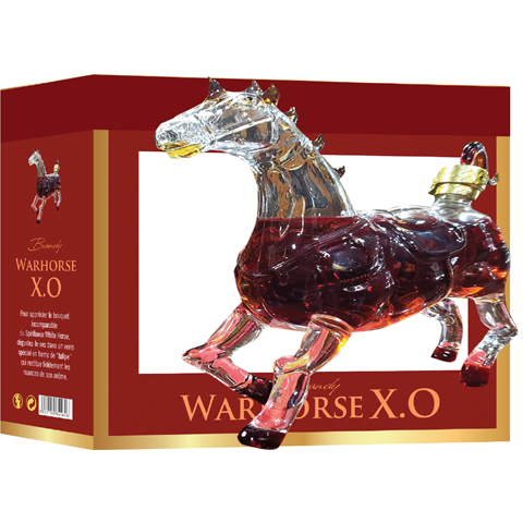 Hộp Quà Tết Brandy Warhorse X.O (Chiến Mã Phong Thủy)
