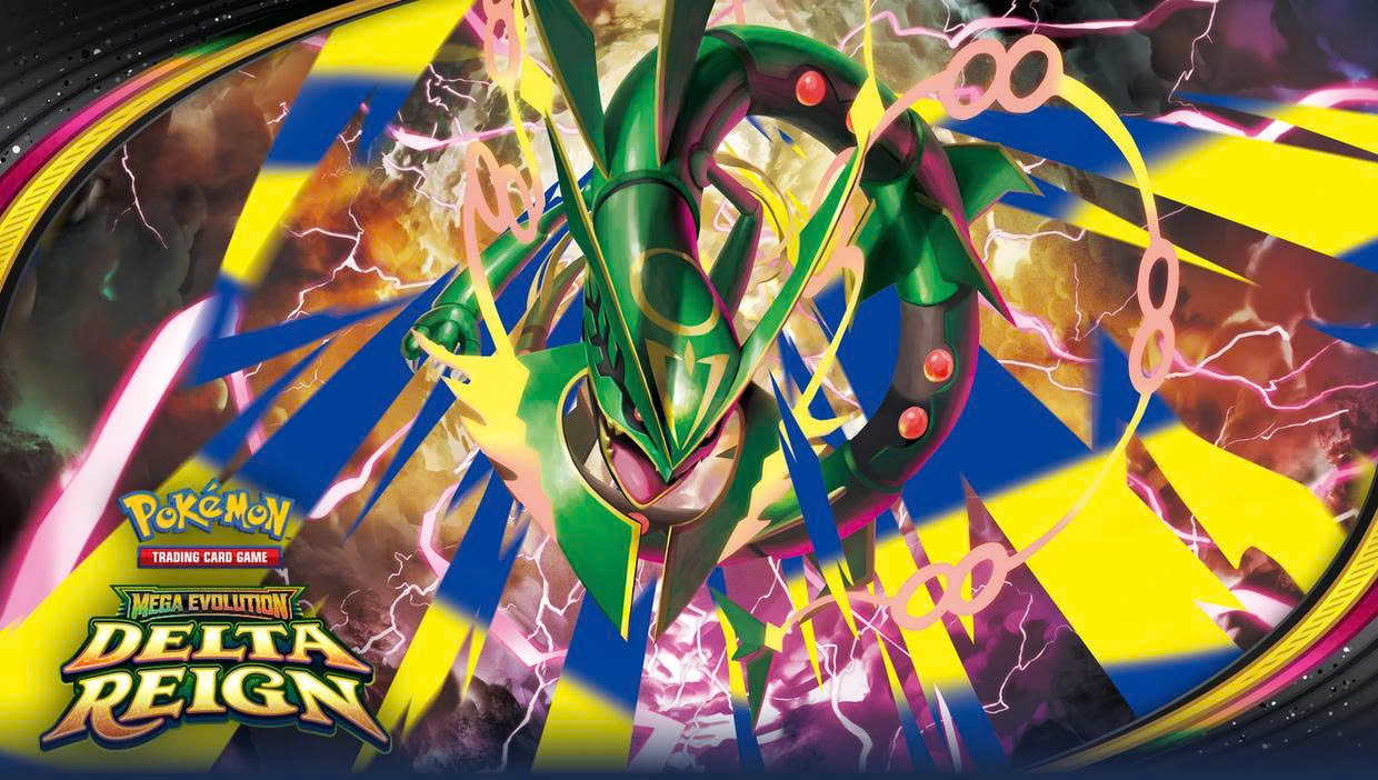 Pokémon TCG: Mega Evolution Delta Reign – Mega Rayquaza ex trở lại trong expansion mới !