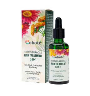 Tinh Chất Dưỡng Tóc Đa Năng 6in1 Coboté 50ml (Coco Miracle Hair Treatment 6in1)