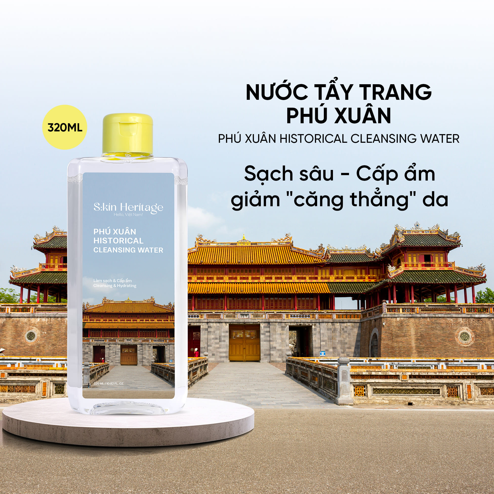 Nước tẩy trang Phú Xuân 320ml