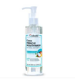 Dầu súc miệng Coboté 200ml (Coco Miracle Mouthwash)