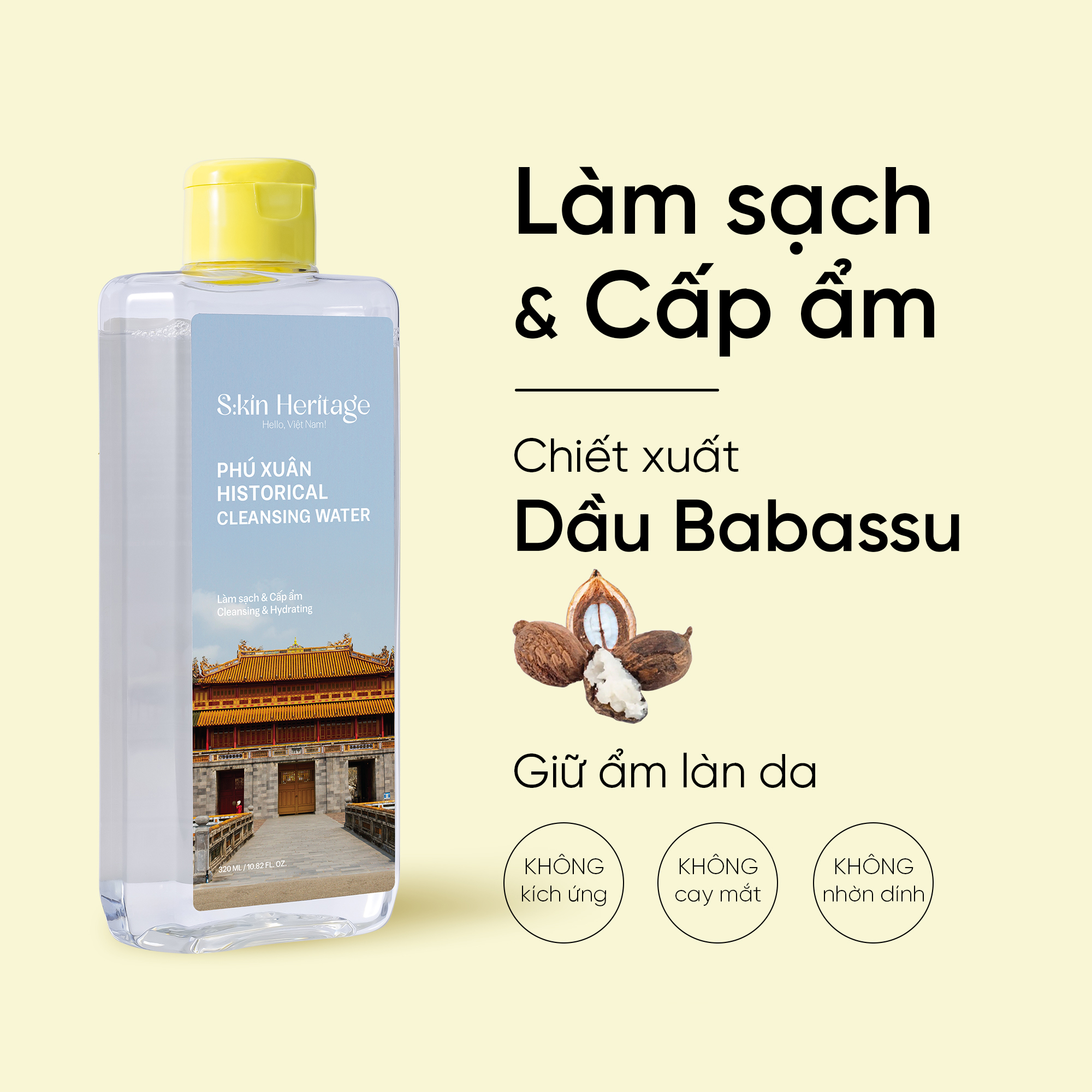 Nước tẩy trang Phú Xuân 320ml