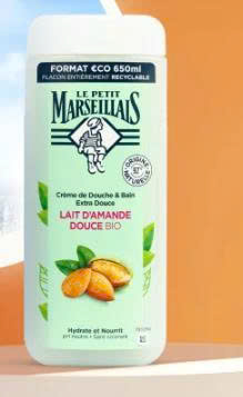 Sữa tắm Le Petit Marseillais chiết xuất hạnh nhân 650ml