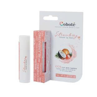 Son dưỡng môi Coboté - Hương dâu (Natural Lip Balm - Strawberry)