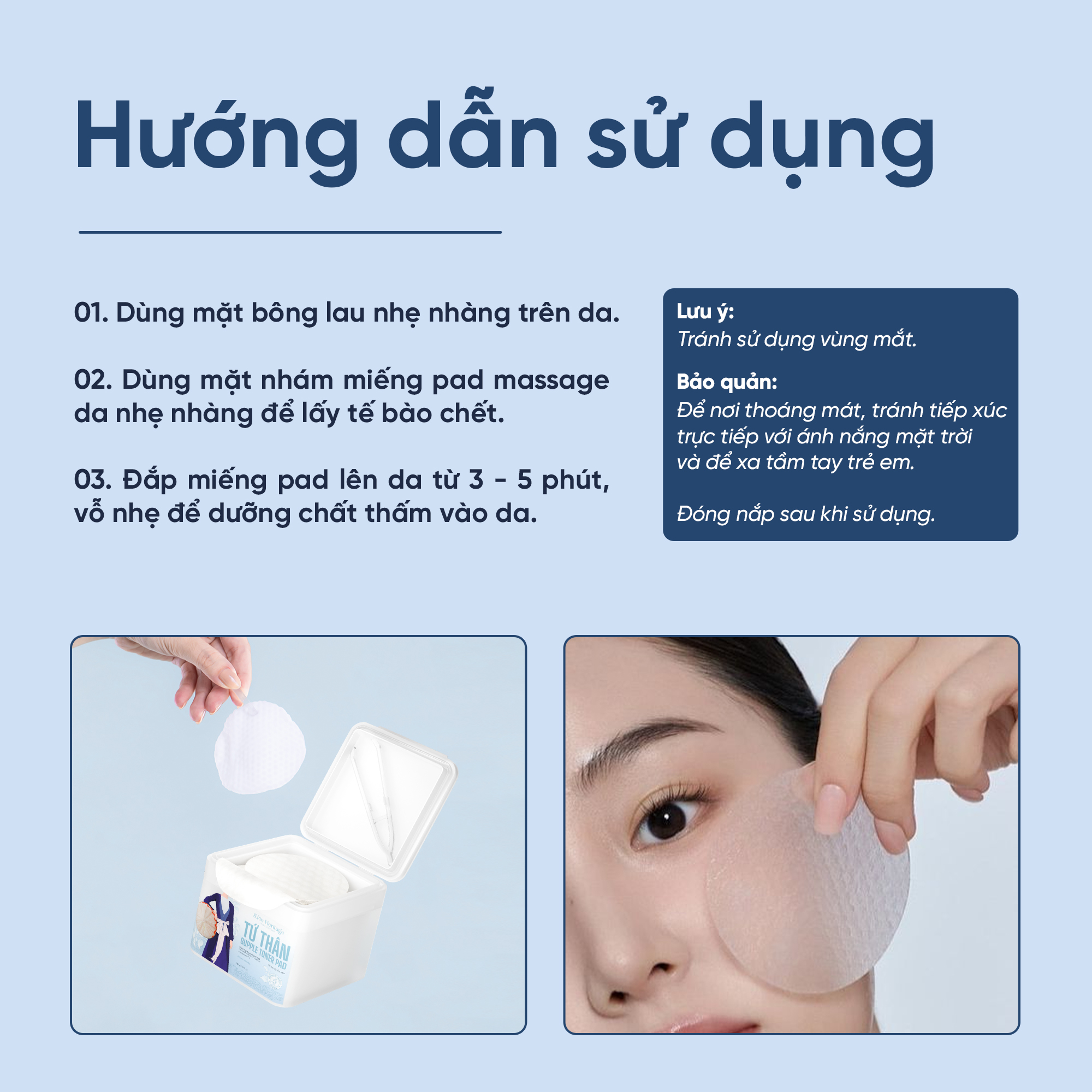Toner Pad Tứ Thân