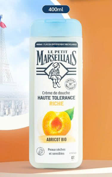 Sữa tắm Le Petit Marseillais chiết xuất quả mơ 400ml